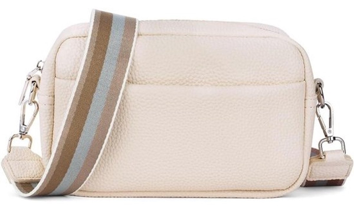 Echt Leren Crossbody Tas voor Dames - Multifunctionele Schoudertas