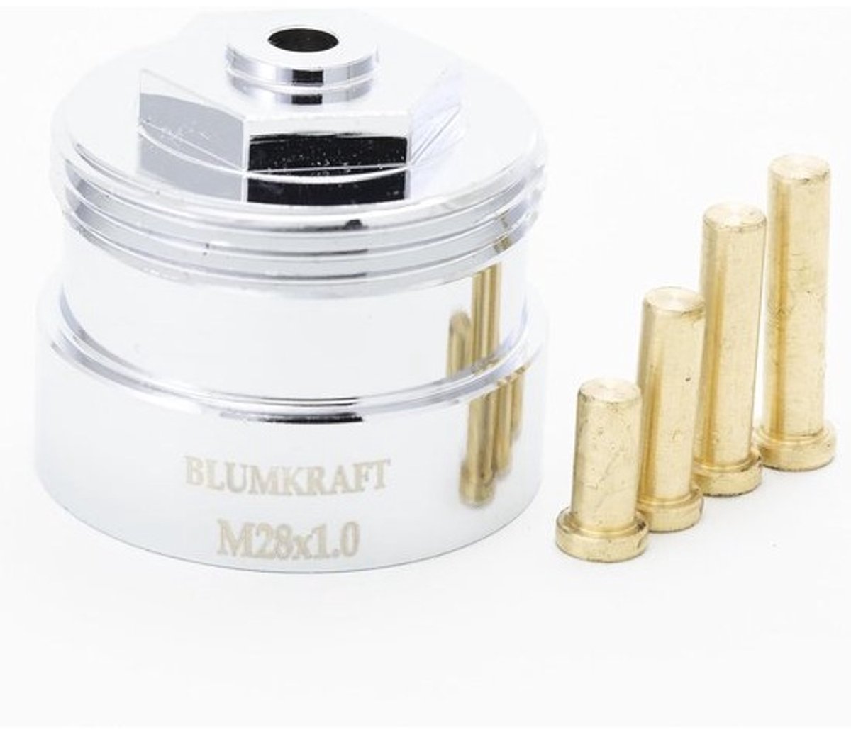 Metalen Adapter M28x1.0 naar M30x1.5 voor Radiator Thermostaatknoppen