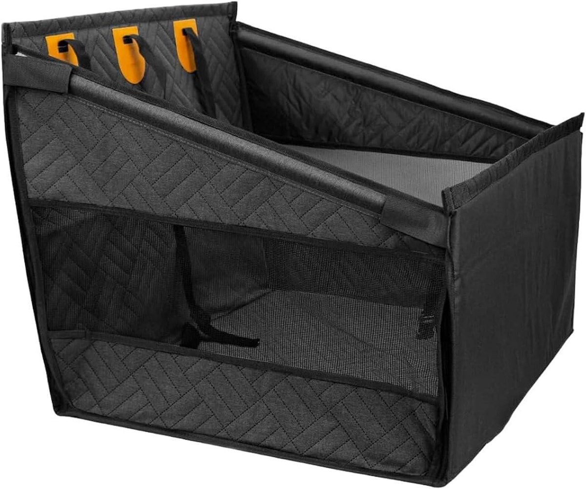 Hondenautostoel - Reisstoel Hond - Veilig Reizen - Ademende Mesh - 73 x 56 cm - Zwart