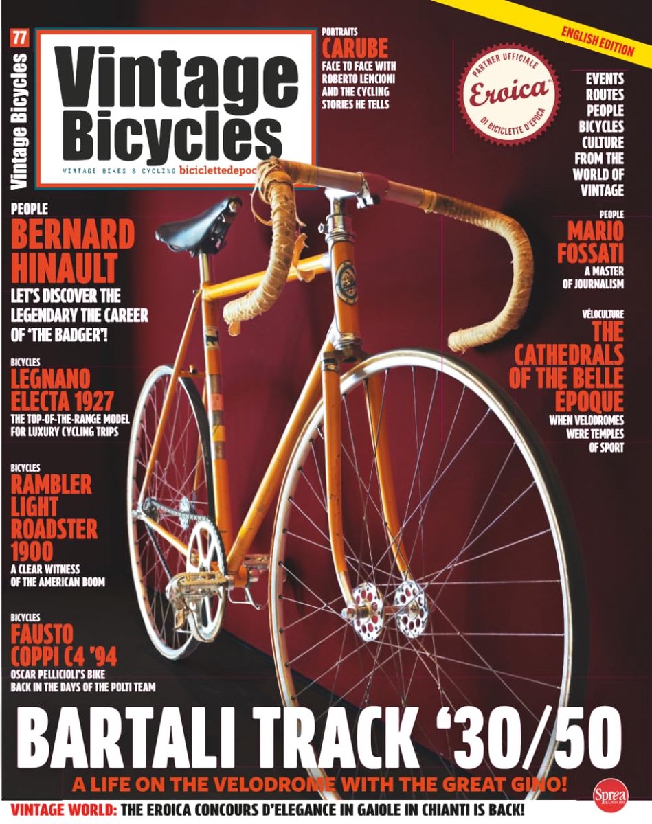 Vintage Bicycles 77 - Bartali Track ‘30/50: A life on the velodrome with the great Gino! - ShopVlot