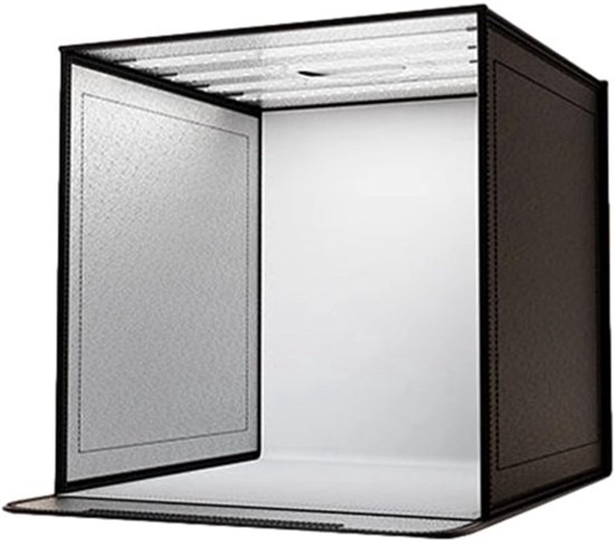 Opvouwbare Fototent - Productfotobox Studio - Professionele Foto's Maken - Dimbare LED Verlichting - 44 x 44 cm - Zwart