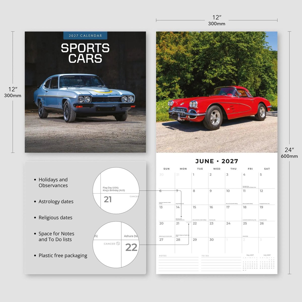 Sports Cars Kalender 2027