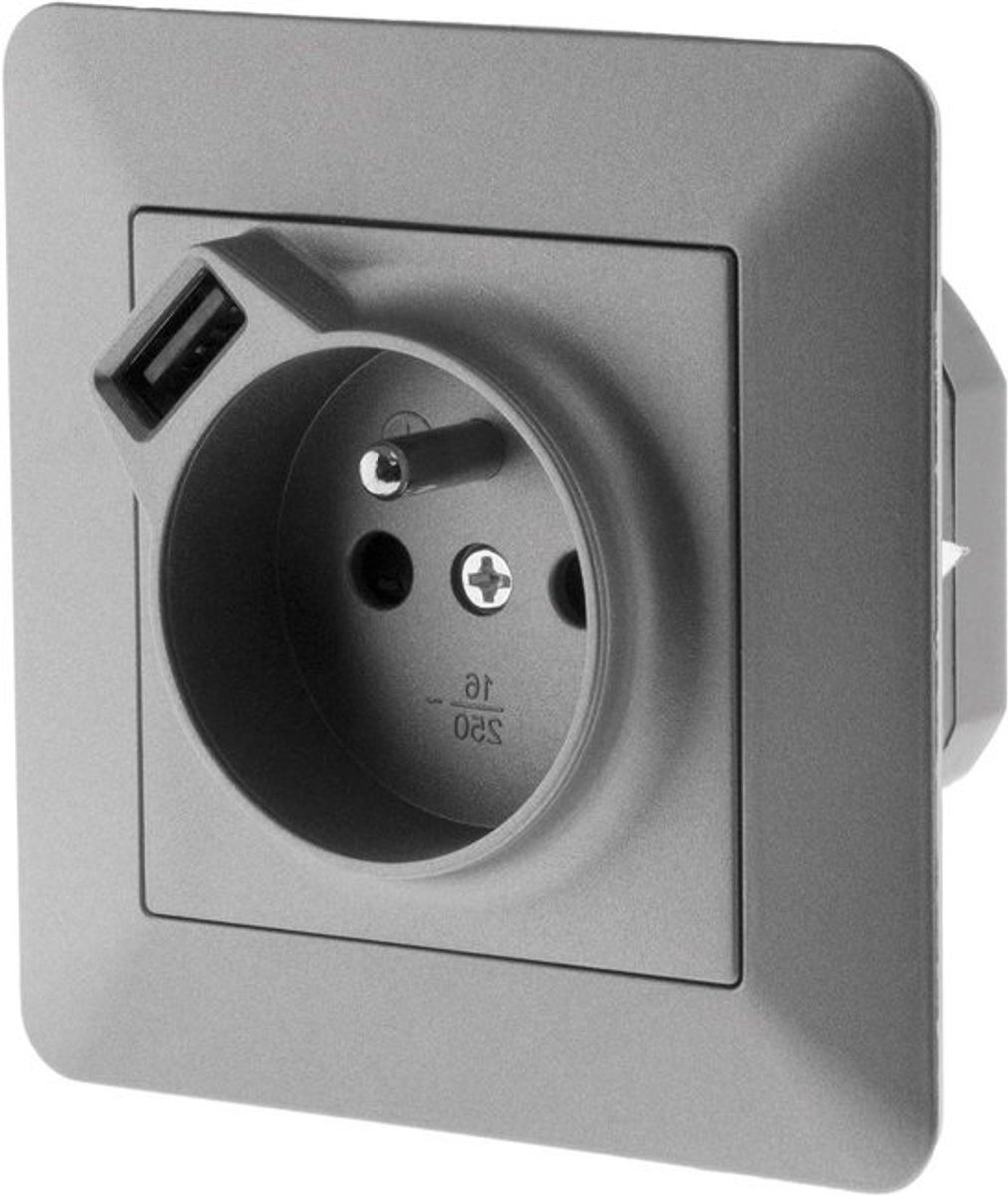 Voedingskabel - Stroomkabel Elektrisch - Apparaten Aansluiten - H07V-U 15mm² - 10 meter - Bruin