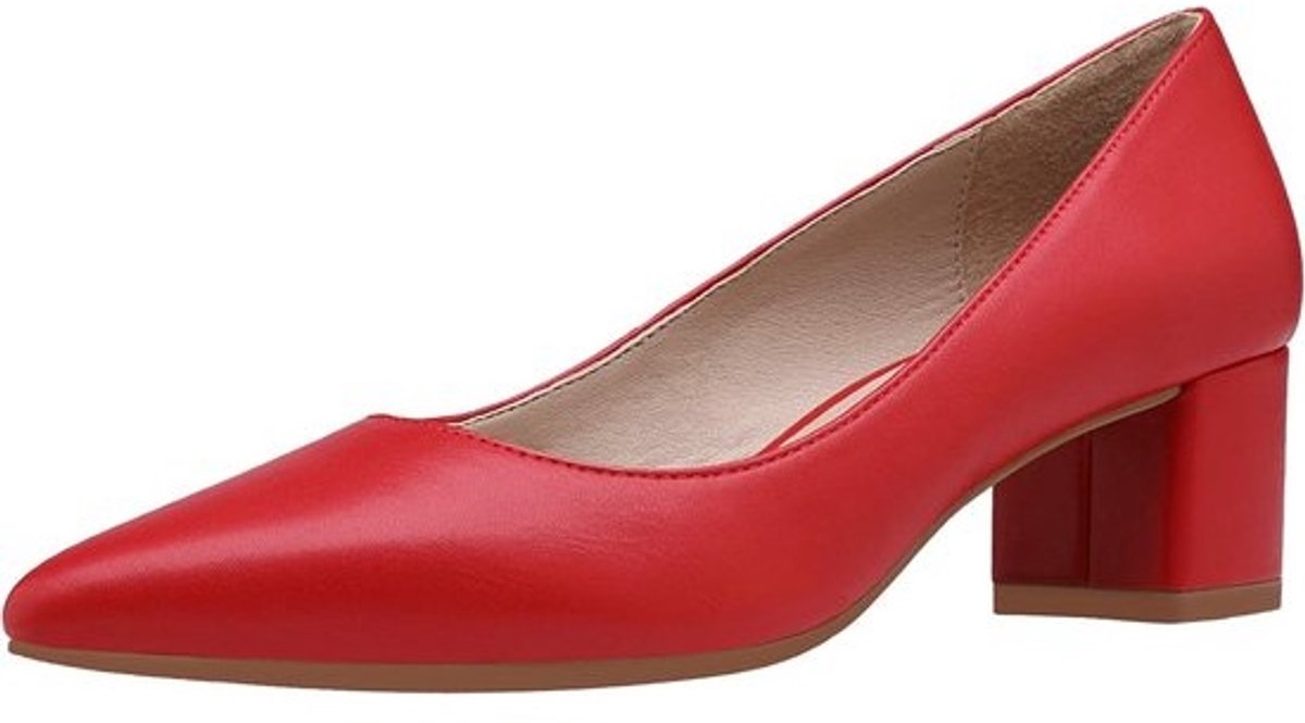 Elegante Dames Pumps met Lage Blokhak - Comfortabele Comfortzolen