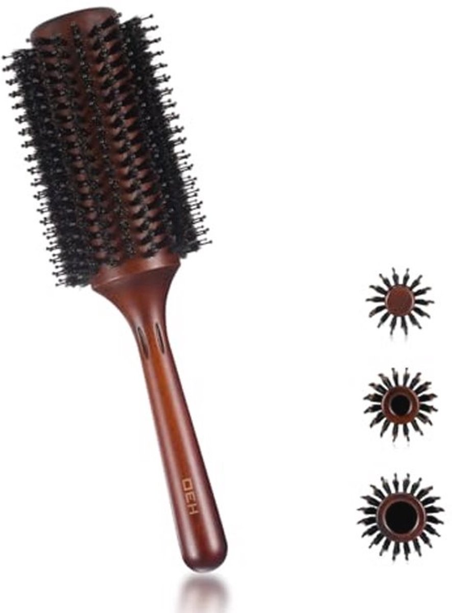 Ronde Föhnborstel voor Dames - Stylen en Gladmaken met Glans en Volume