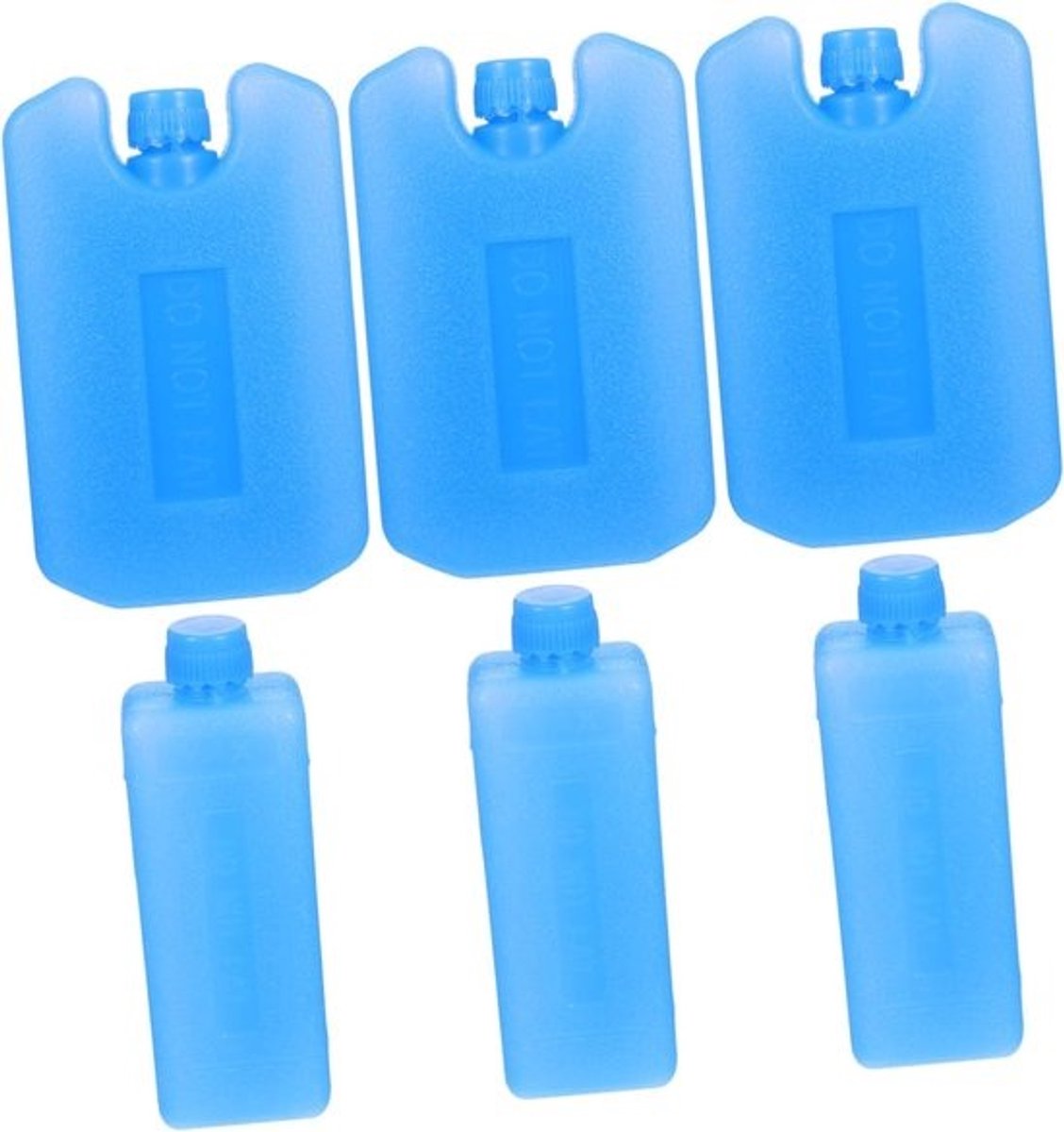 Koelelementen Set - Koelblokken Herbruikbaar - Lunchbox Koelen - Compact Ontwerp - 117 x 41 x 31cm - Blauw