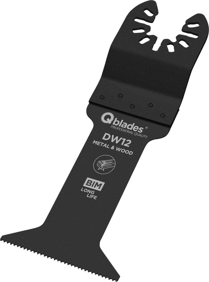 QBLADES MULTIZAAGBLAD BI-METAAL 19TPI 44X78MM DW12-5ST