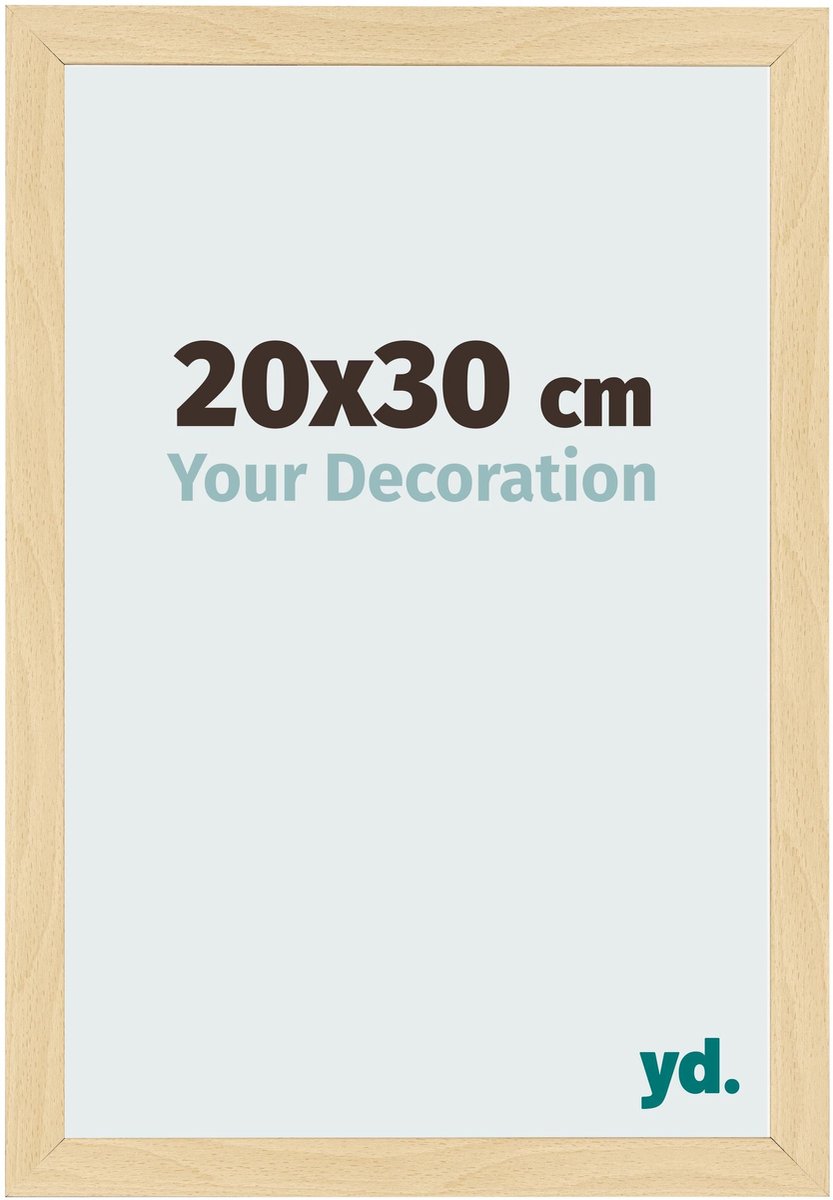 Your Decoration - Fotolijst 20x30 cm - MDF - Beuken Decor - Bologna