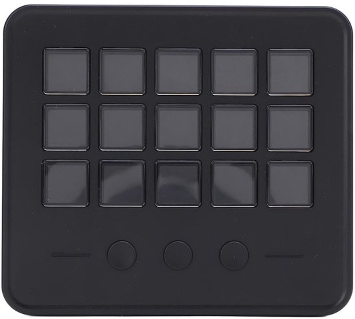 Stream Controller - Aanpasbare Knoppen - Content Creatie - 15 LCD Schermen - 17 x 13 x 7 cm