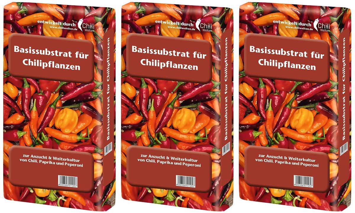 Floragard chilisubstraat 3 x 20 liter