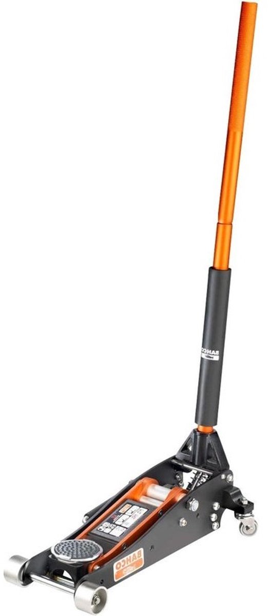 Aluminium Krik - Autokrik Krikset - Auto Onderhoud - Lichtgewicht Aluminium - 1.5 Ton - Zwart Oranje