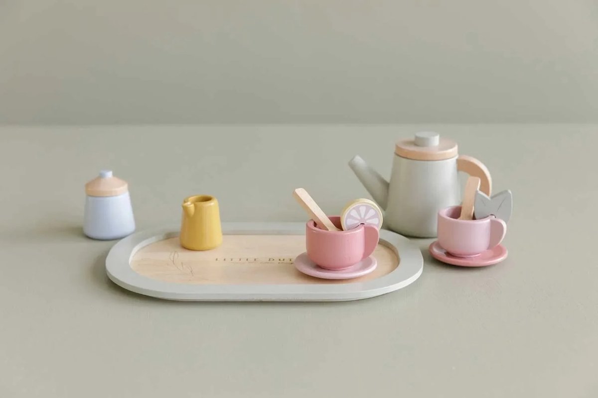 Little Dutch Houten Thee Servies - Speelgoedtheeservies — afbeelding 17