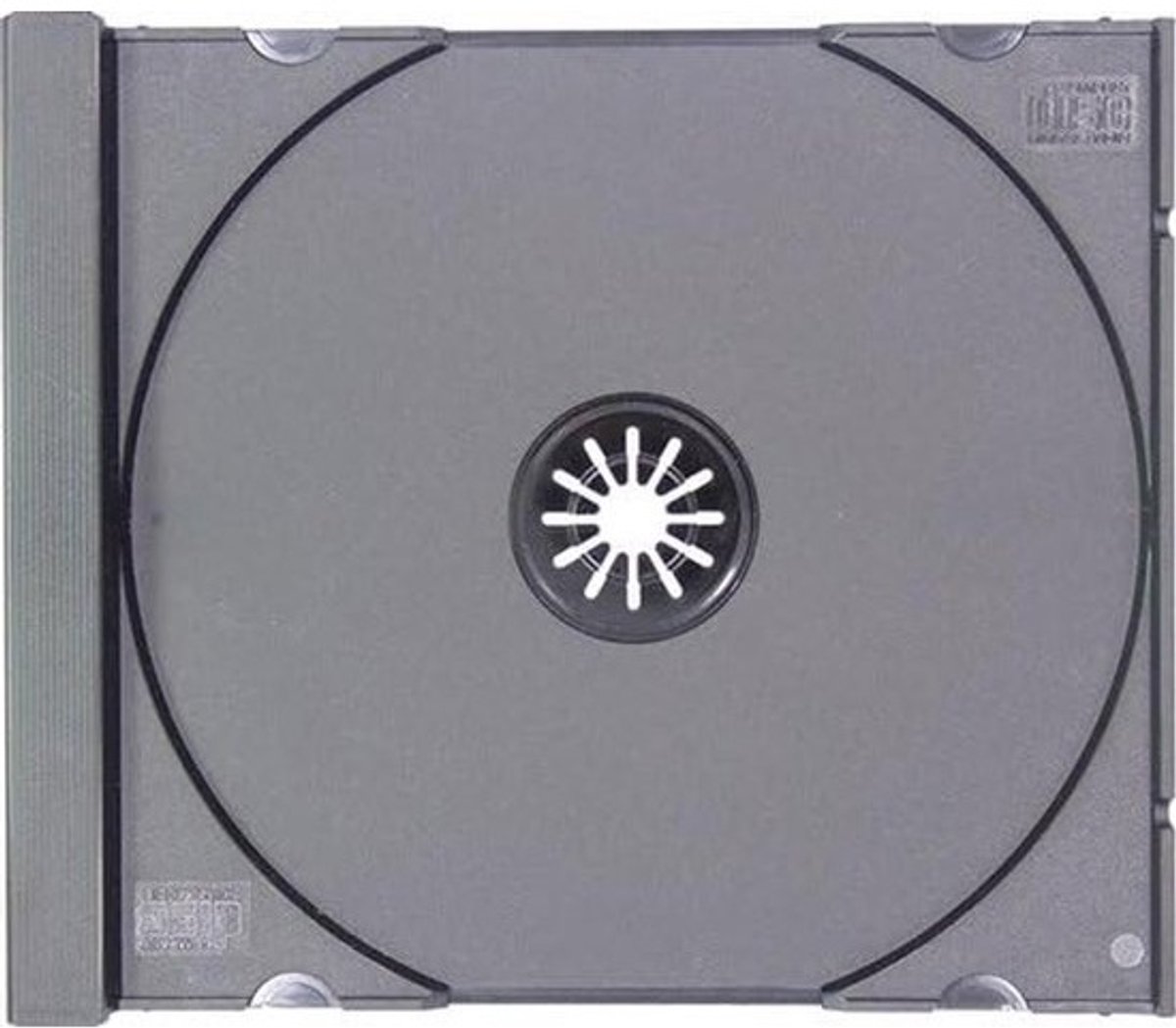 100 Zwarte CD Hoezen Losse Sleve voor Cd's en Dvd's Opslag