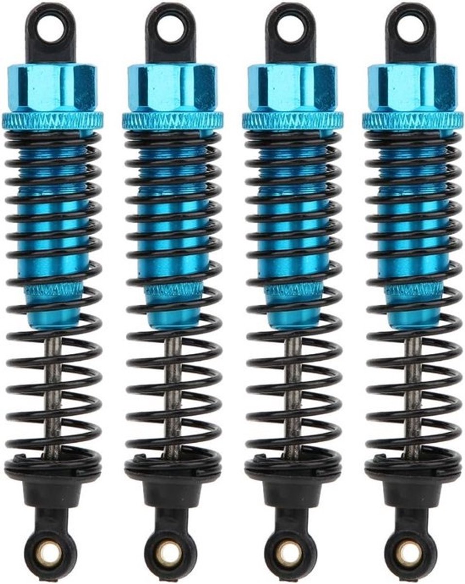 Schokdempers Demper, 4 Stuks 1/10 RC Crawler 90mm/3.5in Diafragma Metalen Schokdemper Auto Vervangende Onderdelen Voor TRX4 SCX10 D90 BA19160