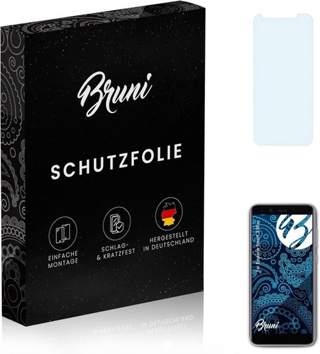 2x Transparante Screenprotector voor Emporia Smart.3 Mini - Krasvrije Display Bescherming