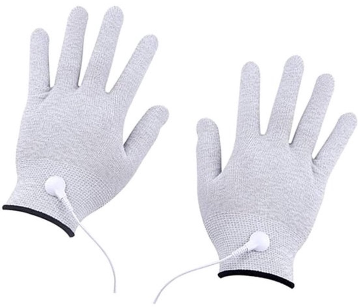 Professionele elektrodenhandschoenen voor massage - Herbruikbare en flexibele geleidingshandschoenen