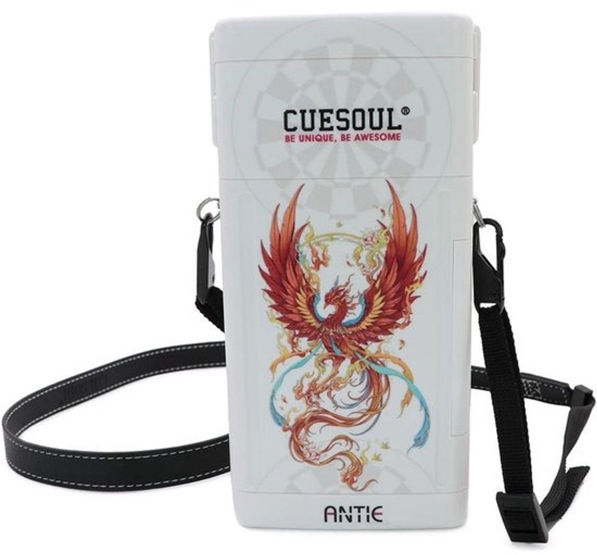 Hard Dart Case met 6 Stalen en Soft Tip Darts