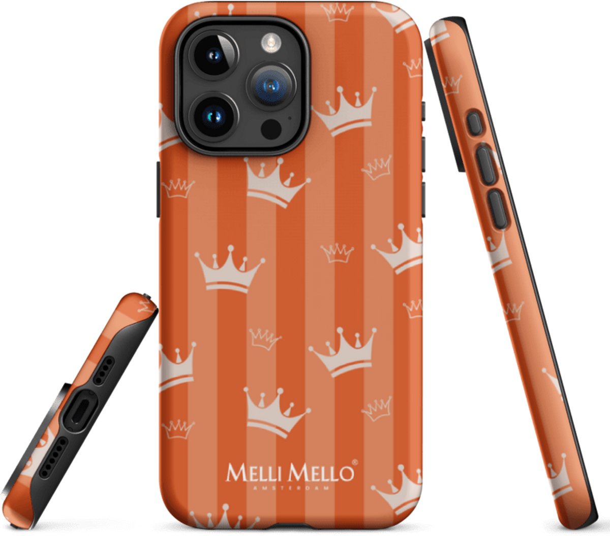 Melli Mello Telefoonhoesje King (Tough Case) - Apple iPhone 15 Pro Max