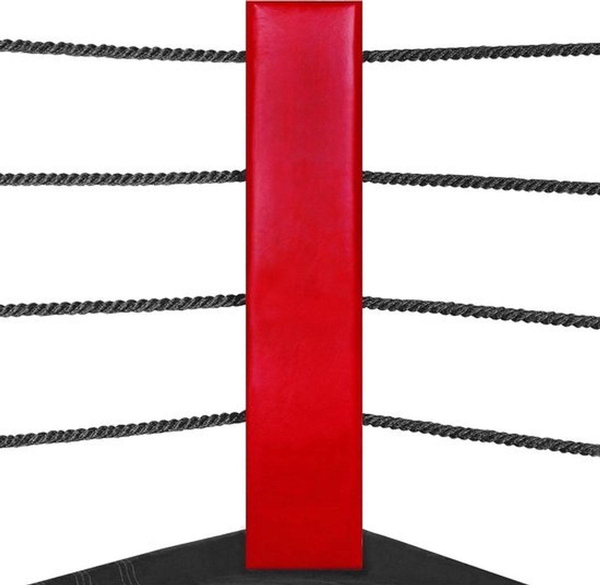 Boksring Hoekpaalbeschermers - Hoekpalen Bokszak - Veilig Trainen - Premium Vulling - 120 x 21CM - Rood