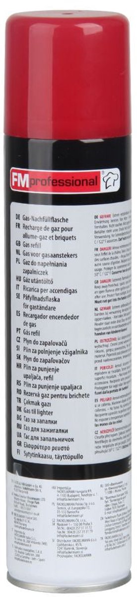 Gasnavulling 300 ml FM Professional