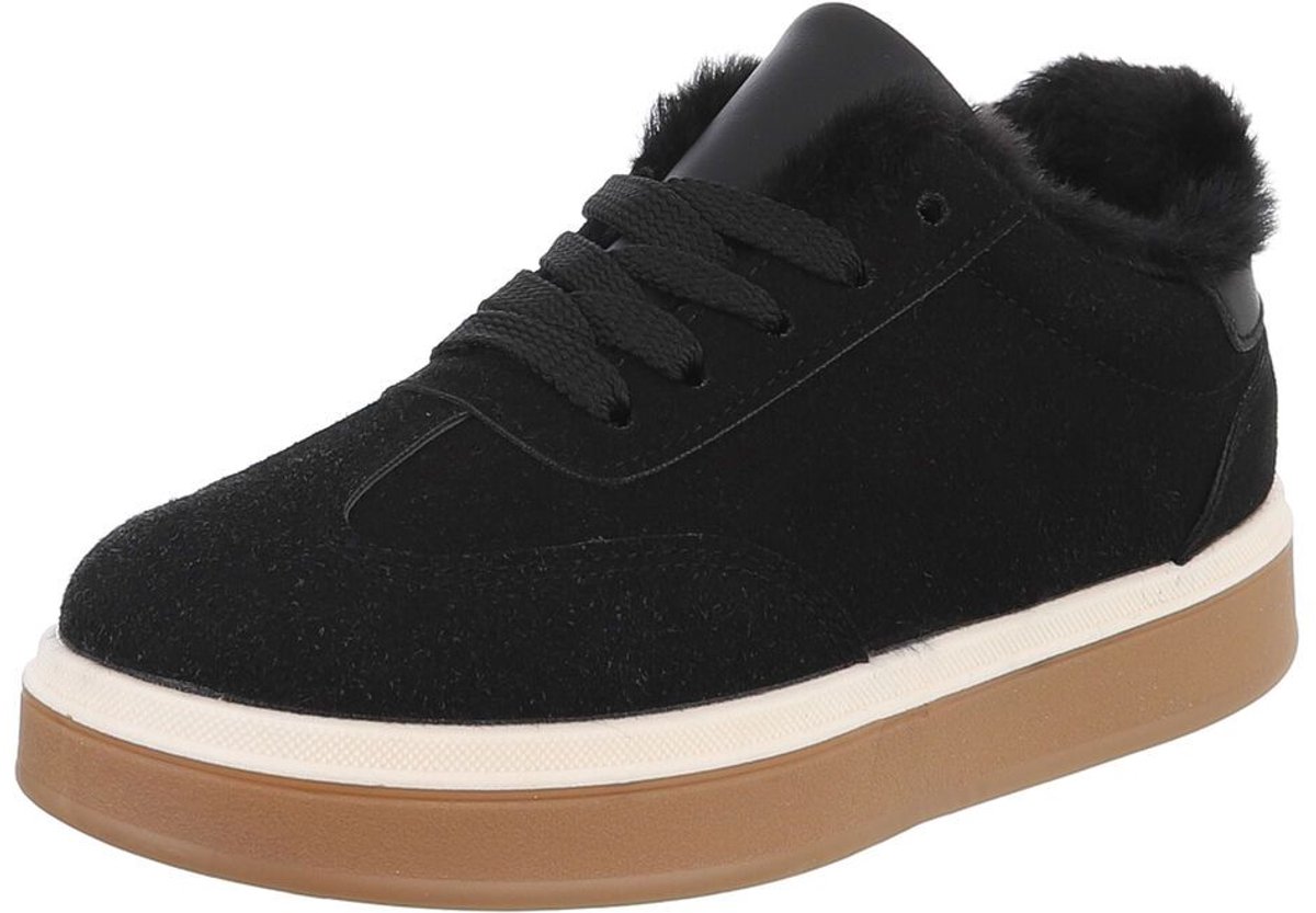 Sneaker - Vetersluiting en lage schacht - Dames heren Mt:36