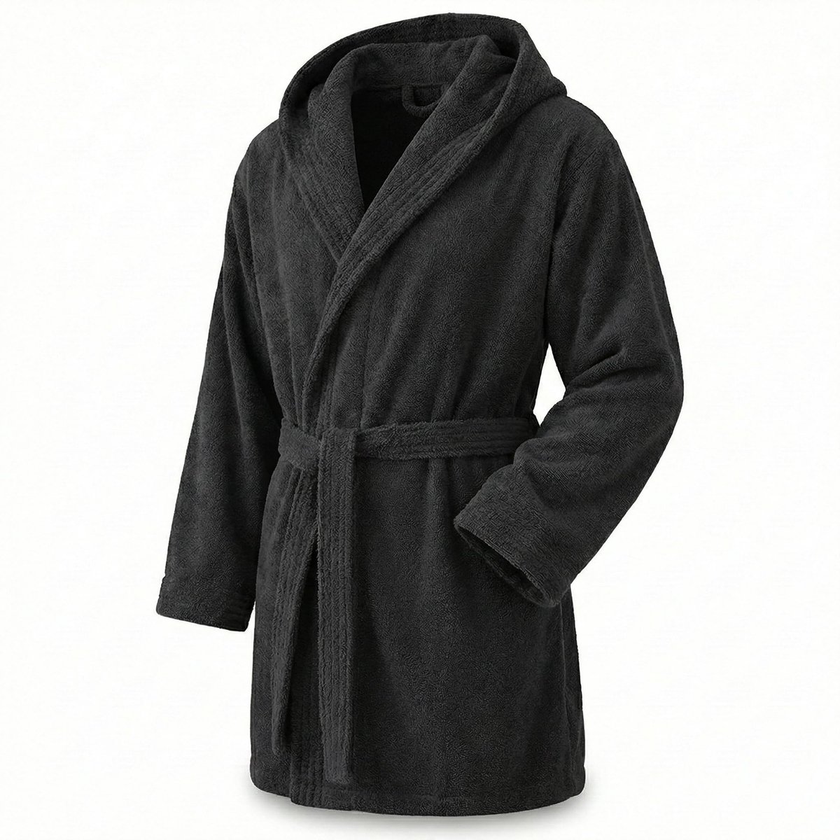 SnelShoppen - Elegante Badjas Dames en Heren, 100% Katoen, 500 g/m², Zacht en Absorberend,