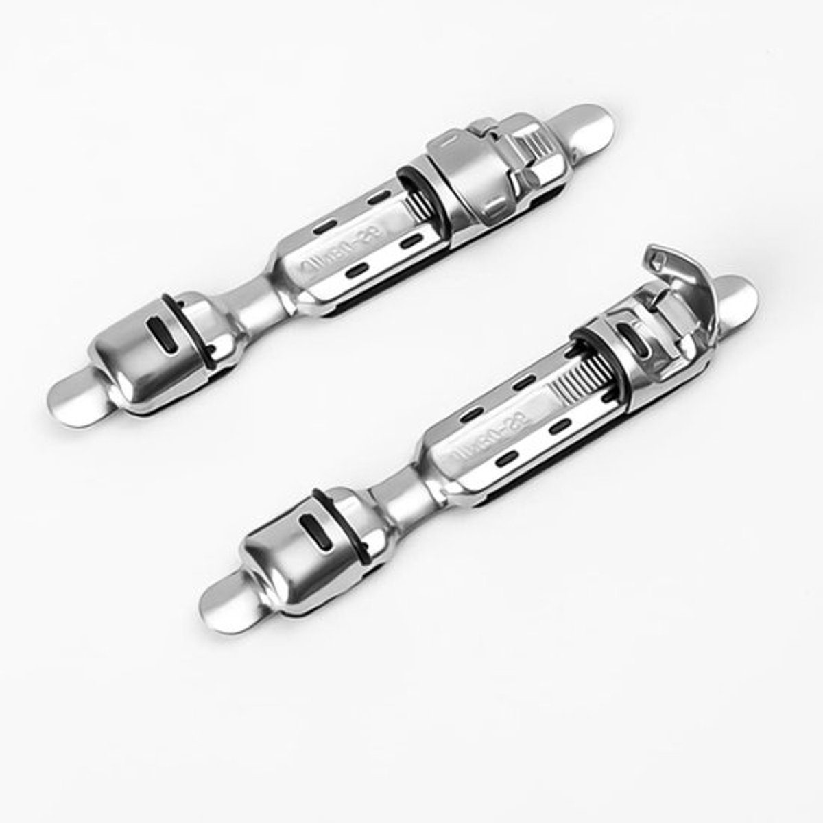 2 Stuks Roestvrijstalen Hengel Reelhouder met Metalen Clip voor Visserij Accessoires