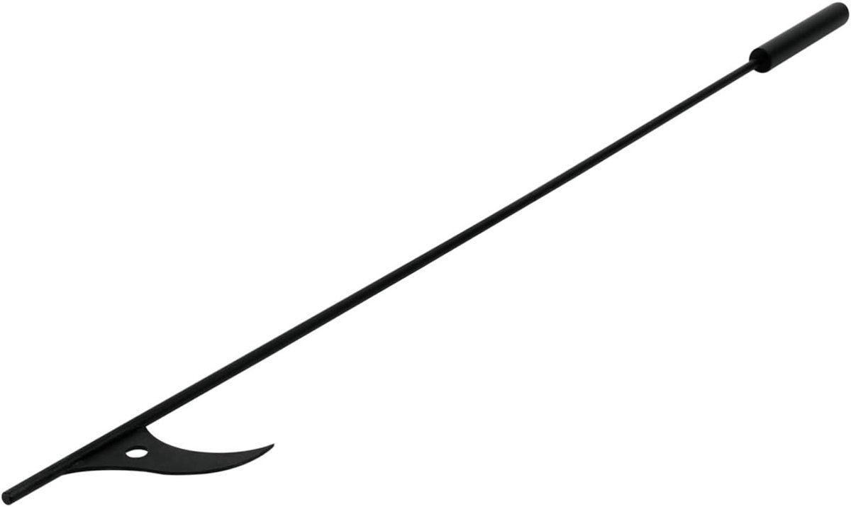 Vuurkorf Poker - Haard Gereedschap - Kampvuur Maken - Ergonomisch Handvat - 101 cm - Zwart