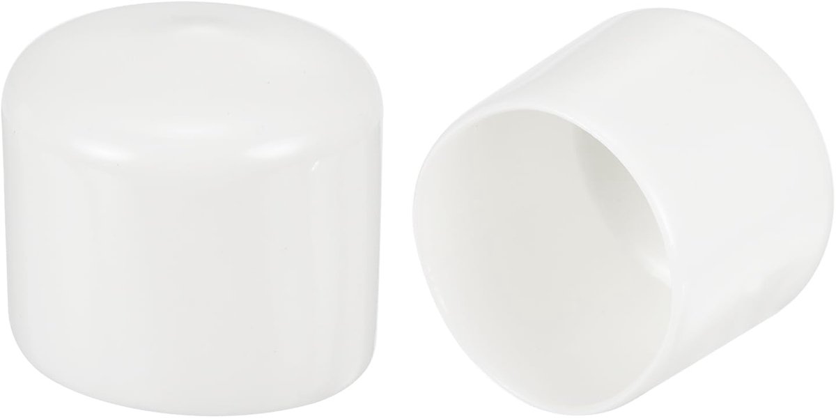 Dailygoods - Pack van 10 36 mm Ronde Rubber Stoppers voor Buizen en Meubels