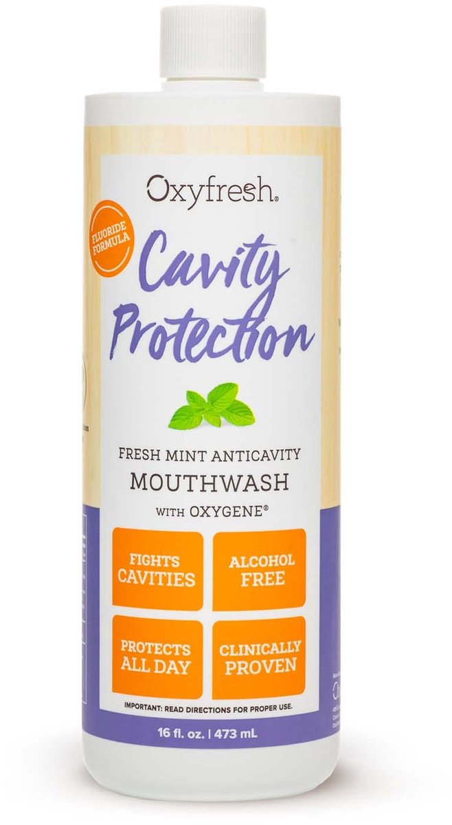 Dailygoods- Mondwas voor Gezonde Tanden - Fluoride Mondspoeling - Frisse Adem - Glutenvrij - Zonder Alcohol - 16 oz.