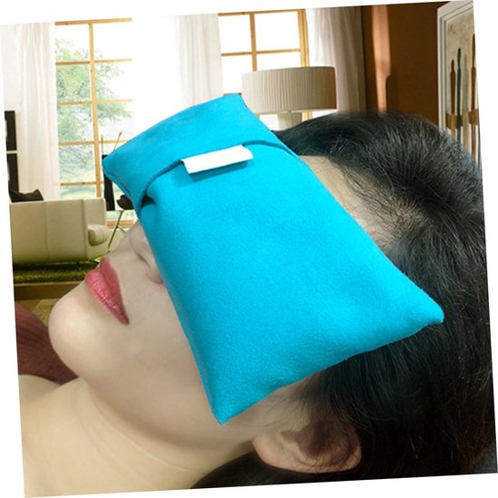 Lavendel Oogkussen - Yoga Oogmasker - Ontspanning Thuis - Met Lavendel en Cassia - 21 x 10 x 1 cm — afbeelding 3