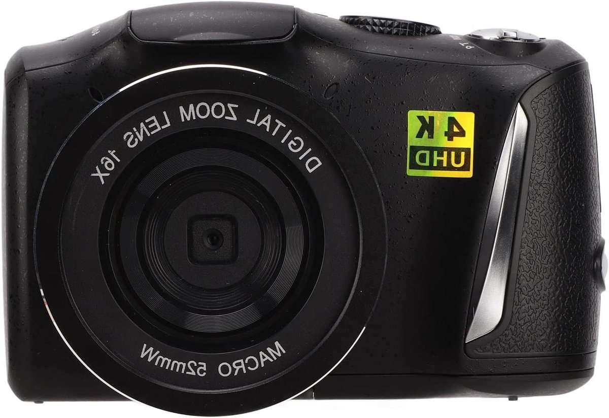 4K Digitale Camera - Vlogcamera Camcorder - Herinneringen Vastleggen - Autofocus - 32 Inch Scherm - default