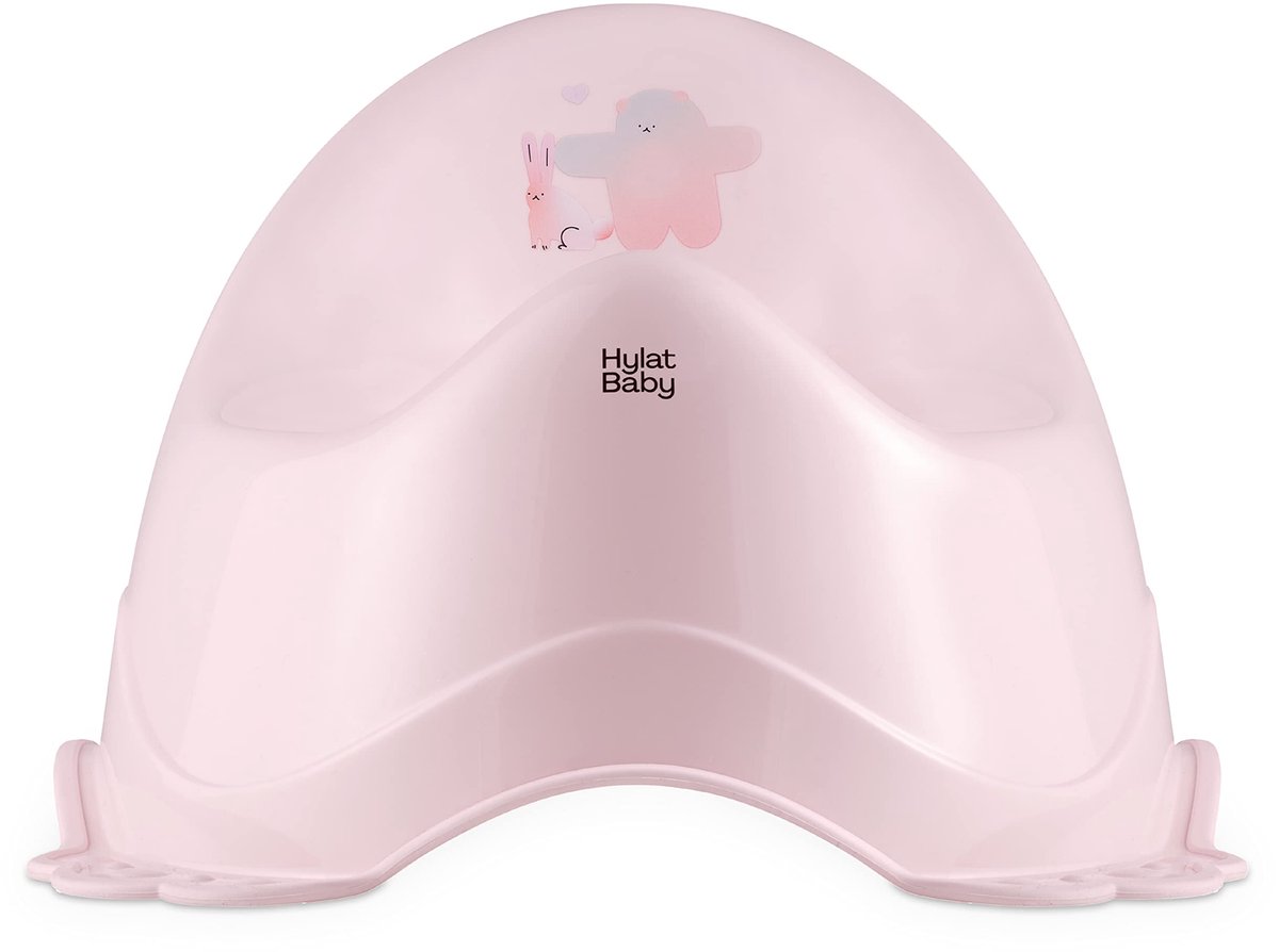 SnelShoppen - Hylat Baby Potje Roze voor Kinderen - Potty Training Potje voor Jongens en Meisjes vanaf 2 Jaar - Friends Motief - Ideaal voor Luieraftr