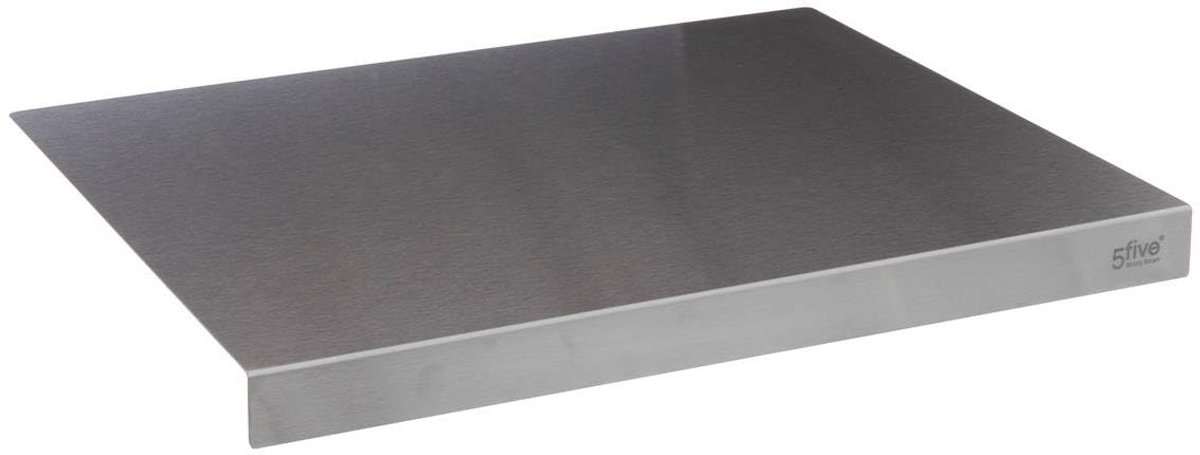 Dailygoods- Kneedplank roestvrij staal 50x40 - Antislip - Duurzaam - Lichtgewicht - Keukenaccessoire - Ideaal voor deeg - Deegplank