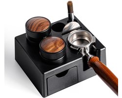 Dailygoods - Universele Tamper Houder voor Koffiestation - Antislip en Verstelbaar