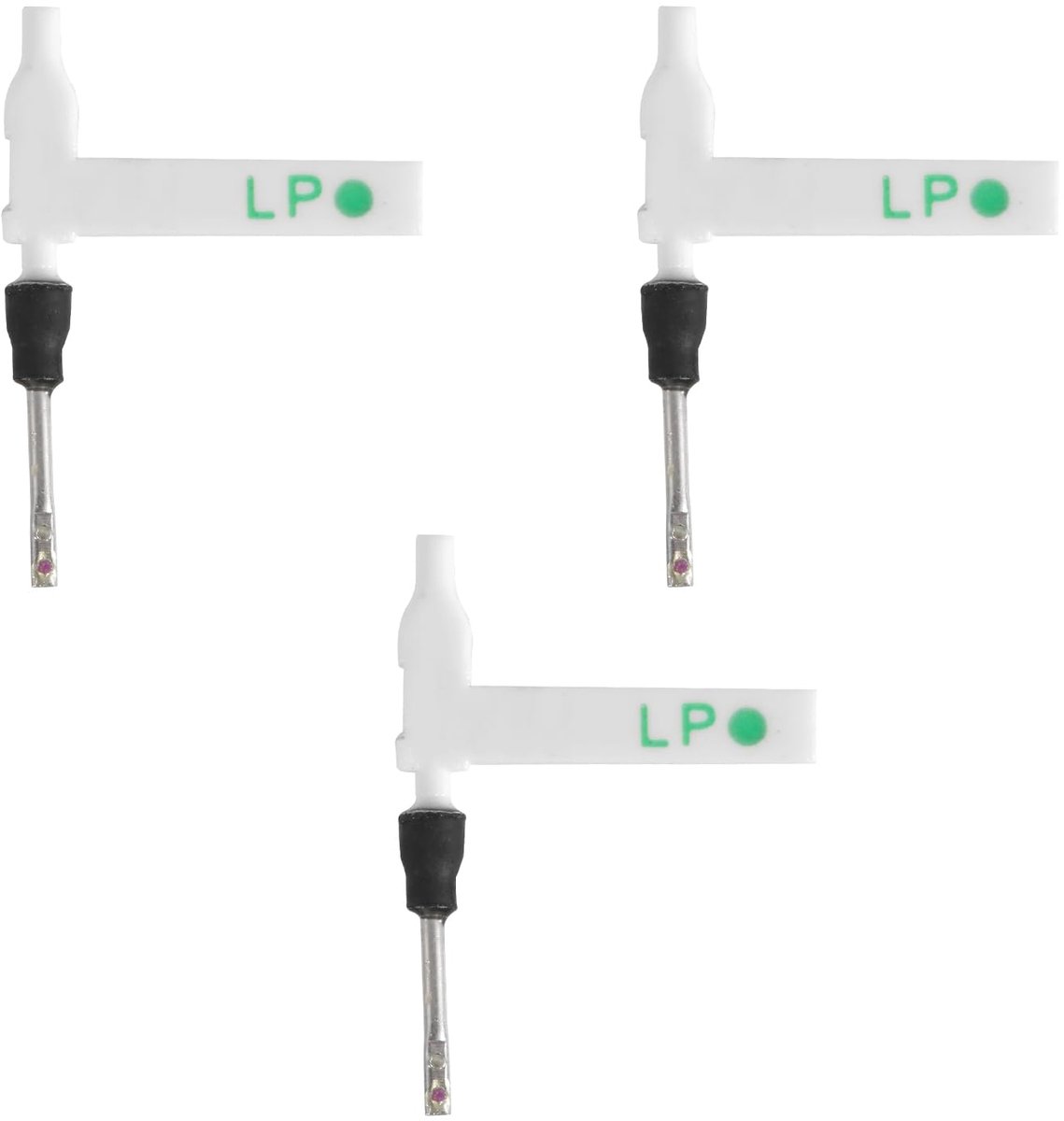 Dailygoods - 3 Stuks Nadel Stylus - Dubbelzijdige Vervangingsnaald voor Platenspeler