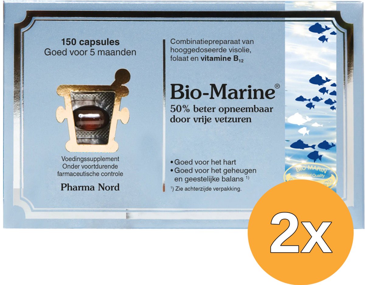 2x Pharma Nord Bio Marine (150 capsules)