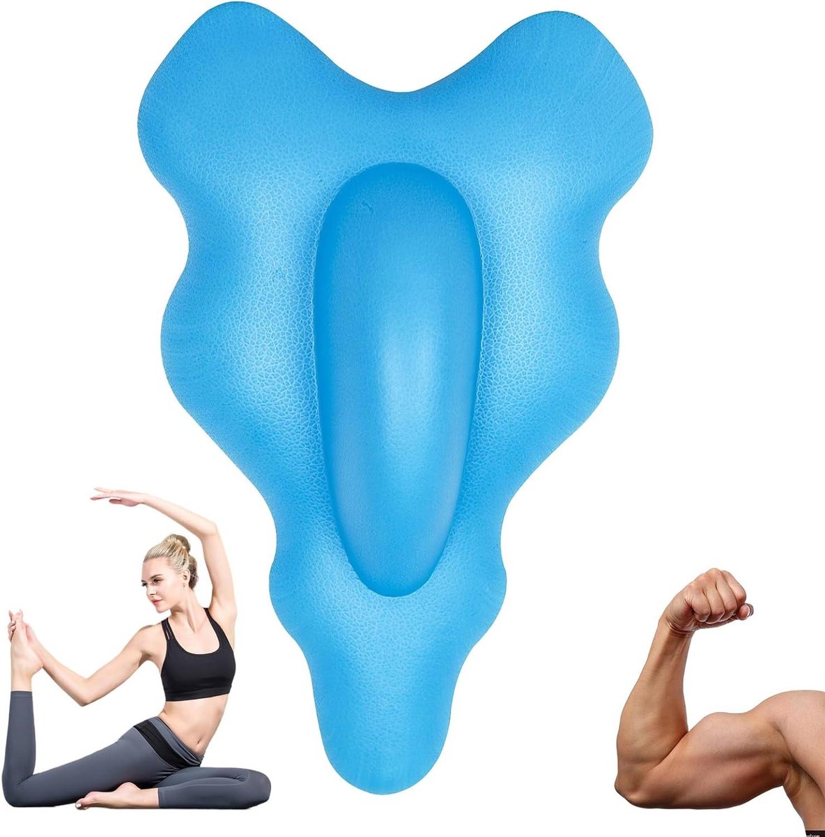 Bekkenbodemtrainer - Bekkenbodem trainer - Spierkracht Vergroten - Ergonomisch Ontwerp - 20.8 x 11.8 x 5.3 cm - Blauw