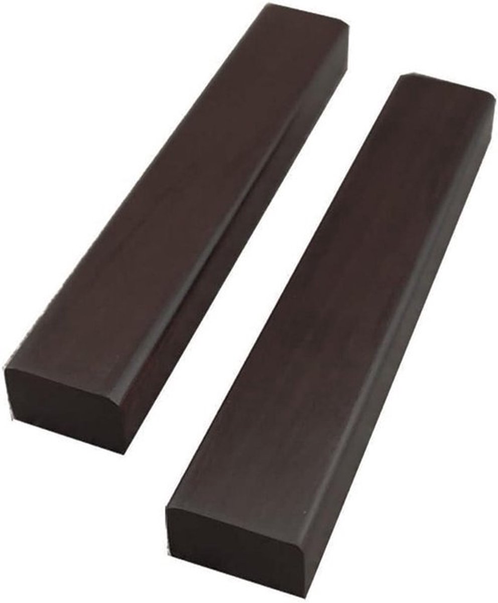 - Houten Papiergewicht - Kalligrafie Accessoire - Chinees - Sumi - Hout - Geschikt voor Papier - Naturel 2 Stuks Kalligrafie Houten Papiergewicht Chinese Holding Papier Flat voor Sumi Praktijk Accessoire