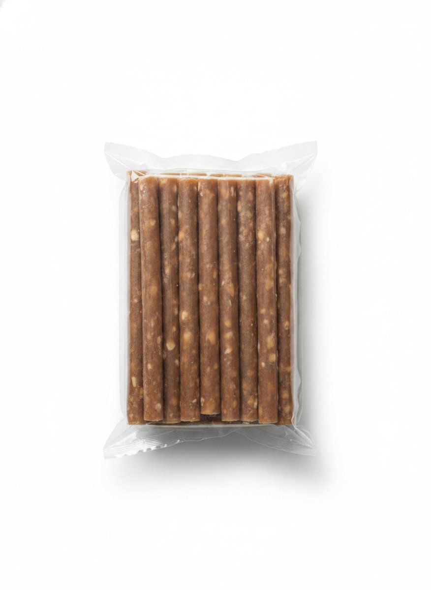 animalking Vegan Kauwsticks - Rijst en Granen - voor Honden - Vegetarische Snack voor Gebitsverzorging - 10 cm
