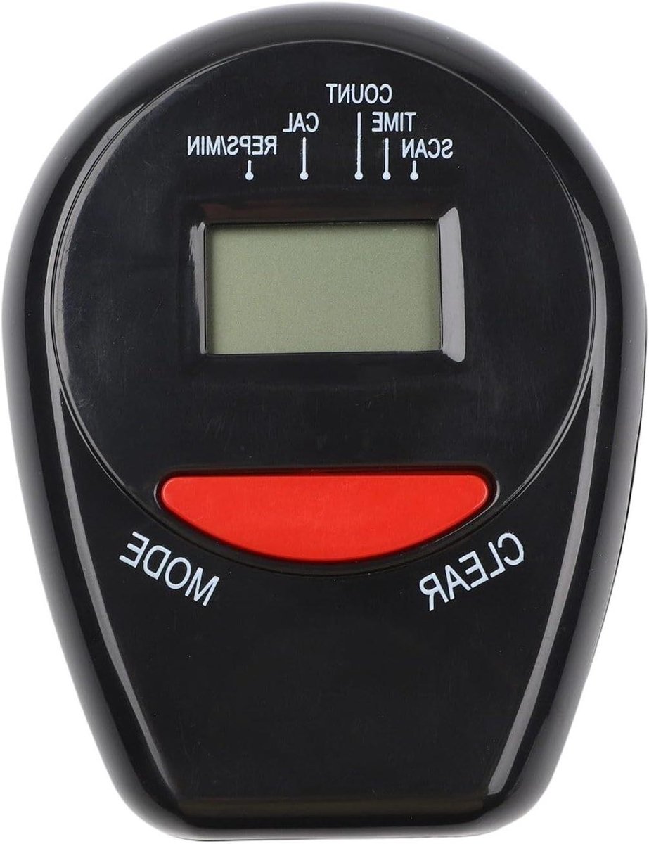 Roeimachine Meter - Elektronische Display - Trainingsvoortgang Meten - Realtime Hartslag Tracking - 111x86mm - Zwart