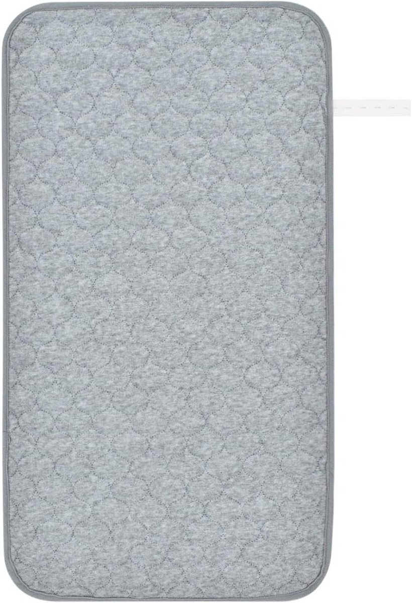 Luier Wissel Pad - Baby Verschoningsmat - Hygiënisch Luiers Verwisselen - Waterdicht en Absorberend - 67.5 x 36.5 cm - Grijs