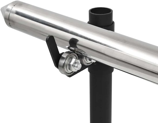 vidaXL - Barbecue - grill- - en - bakset - automatisch - roestvrij - staal van Merkloos — afbeelding 2