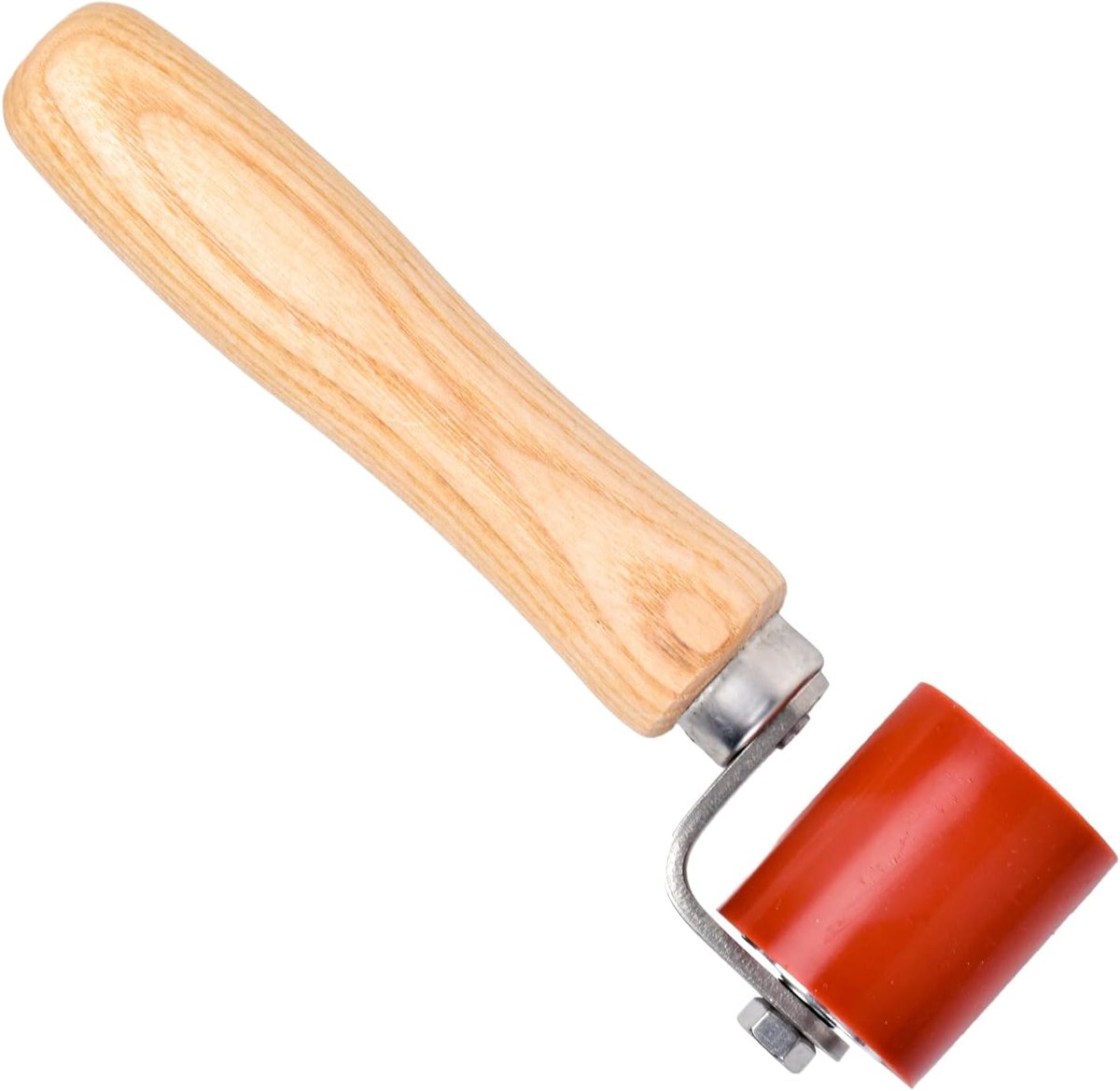 SnelShoppen - Silicone Lijmroller 40 mm Warmtebestendig voor PVC en Synthetische Materialen, Silicone Handroller, Drukroller, Handmatige Dakroller