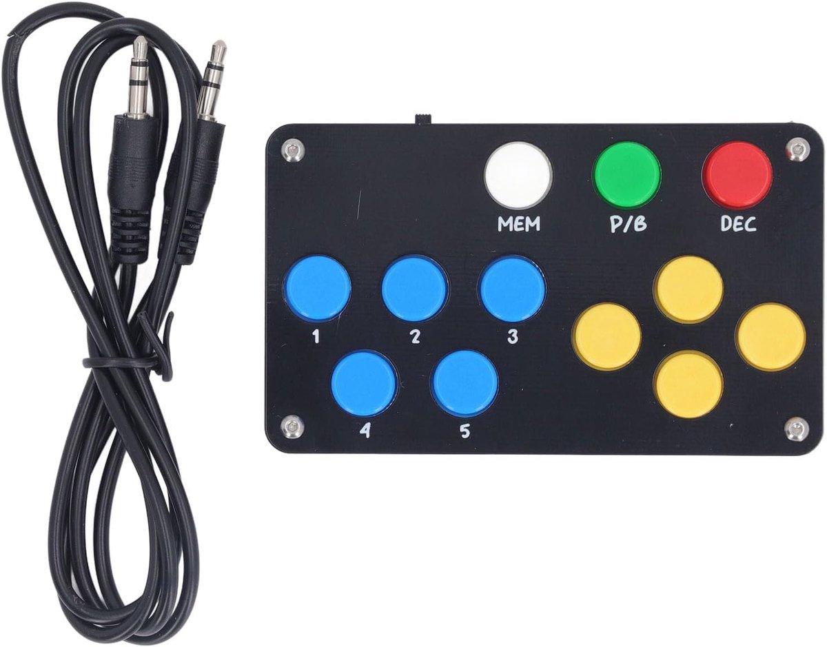 SnelShoppen - Universele Afstandsbediening Toetsenbord voor Radio, Compact en Draagbaar, Multifunctionele Controller voor FTdx5000MP, FTdx3000D, FTdx1