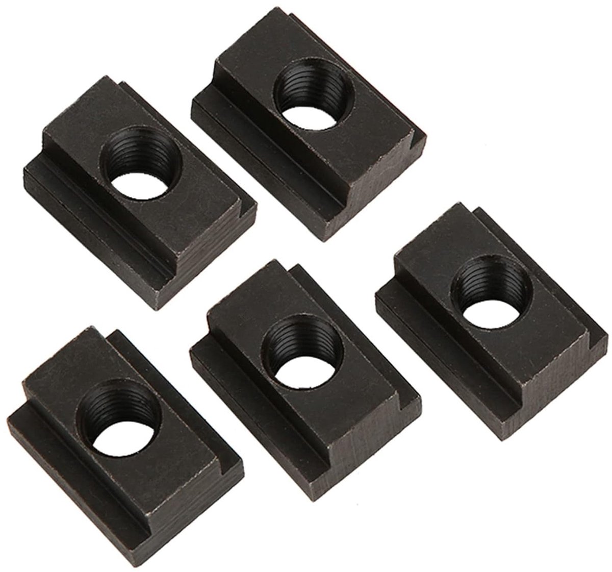 SnelShoppen - 45 Stalen T-Slot Moeren M12 Schroefdraad Bevestigingsmiddel, Hoge Sterkte Verbinding Klemmen met Aluminium Extrusies, Voorkomt Uitsteken