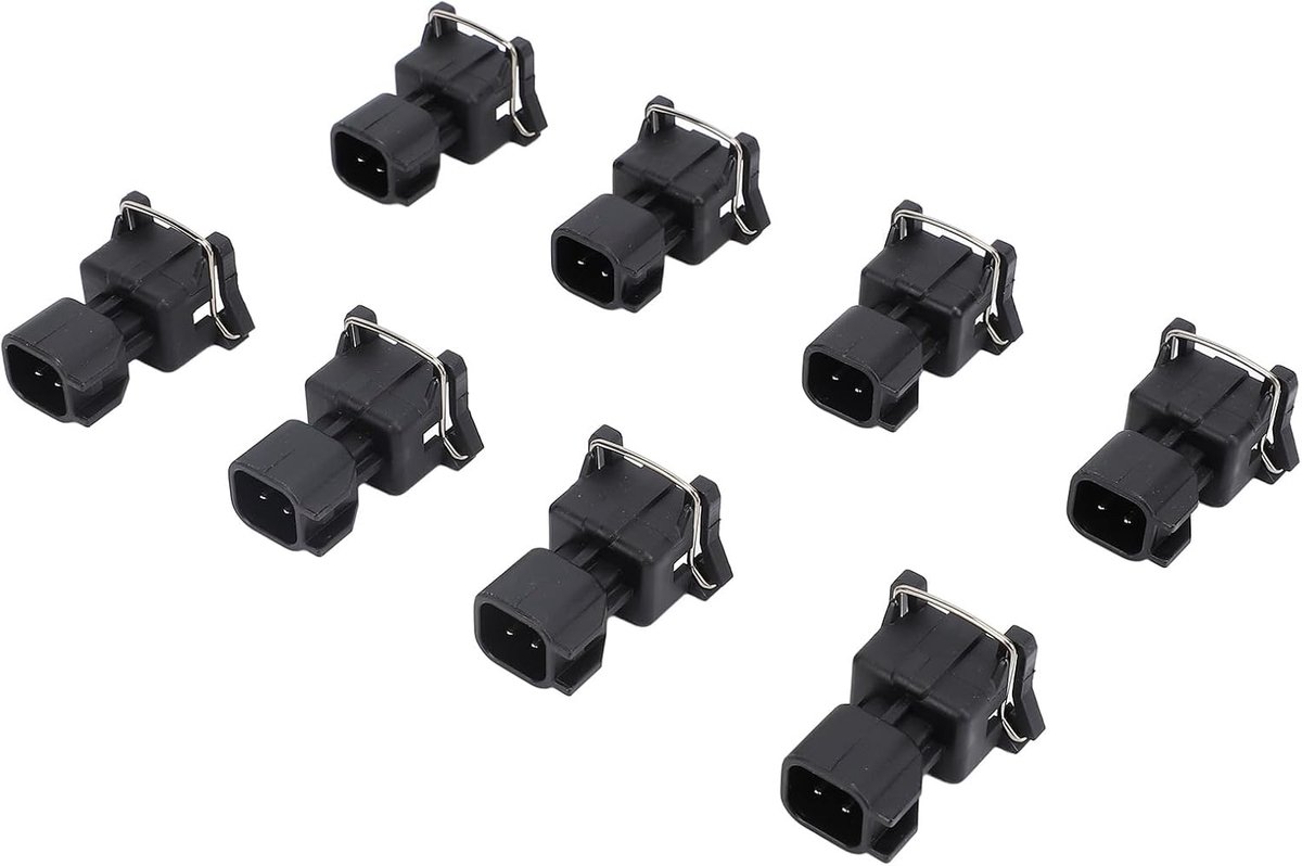 SnelShoppen - Brandstofinjector Connector Adapter Kit EV1 naar EV6, Eenvoudige Installatie, Lichtgewicht Ontwerp voor Camaro Firebird LS Motoren