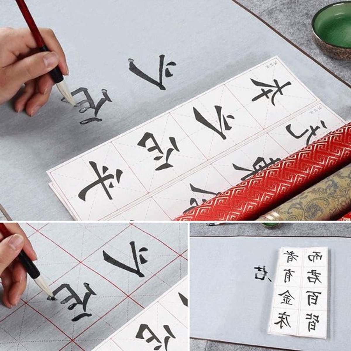 Herbruikbaar Water Schrijfbord voor Chinese Kalligrafie, Oefentools en Stationery voor Studenten, 38 x 78 cm