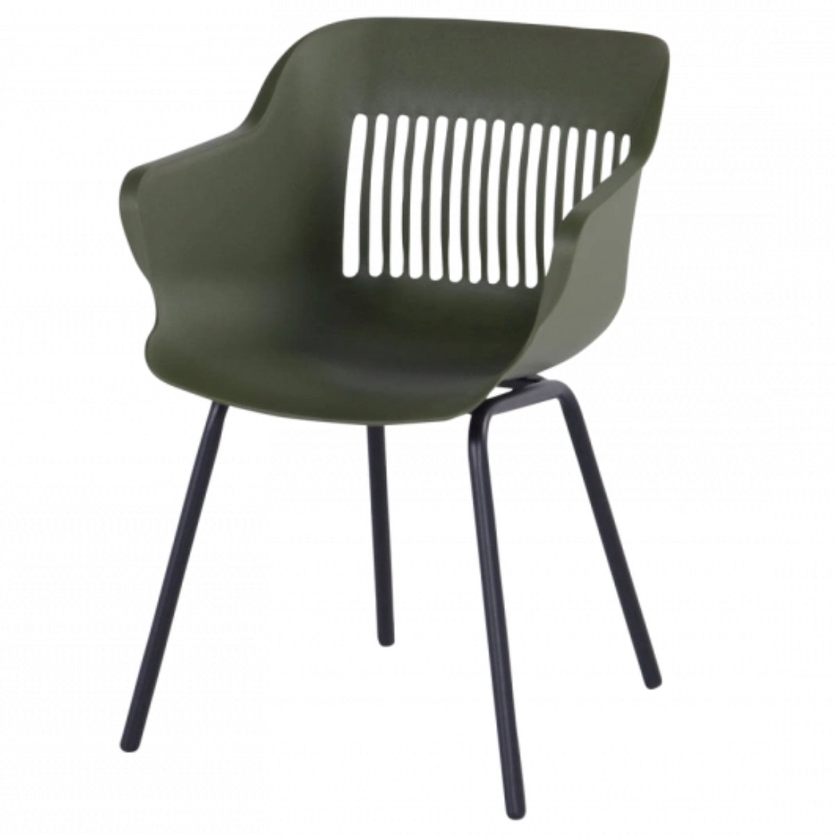 Hartman Jill Alu Rondo chaise de jardin - Set de 2 - Vert mousse