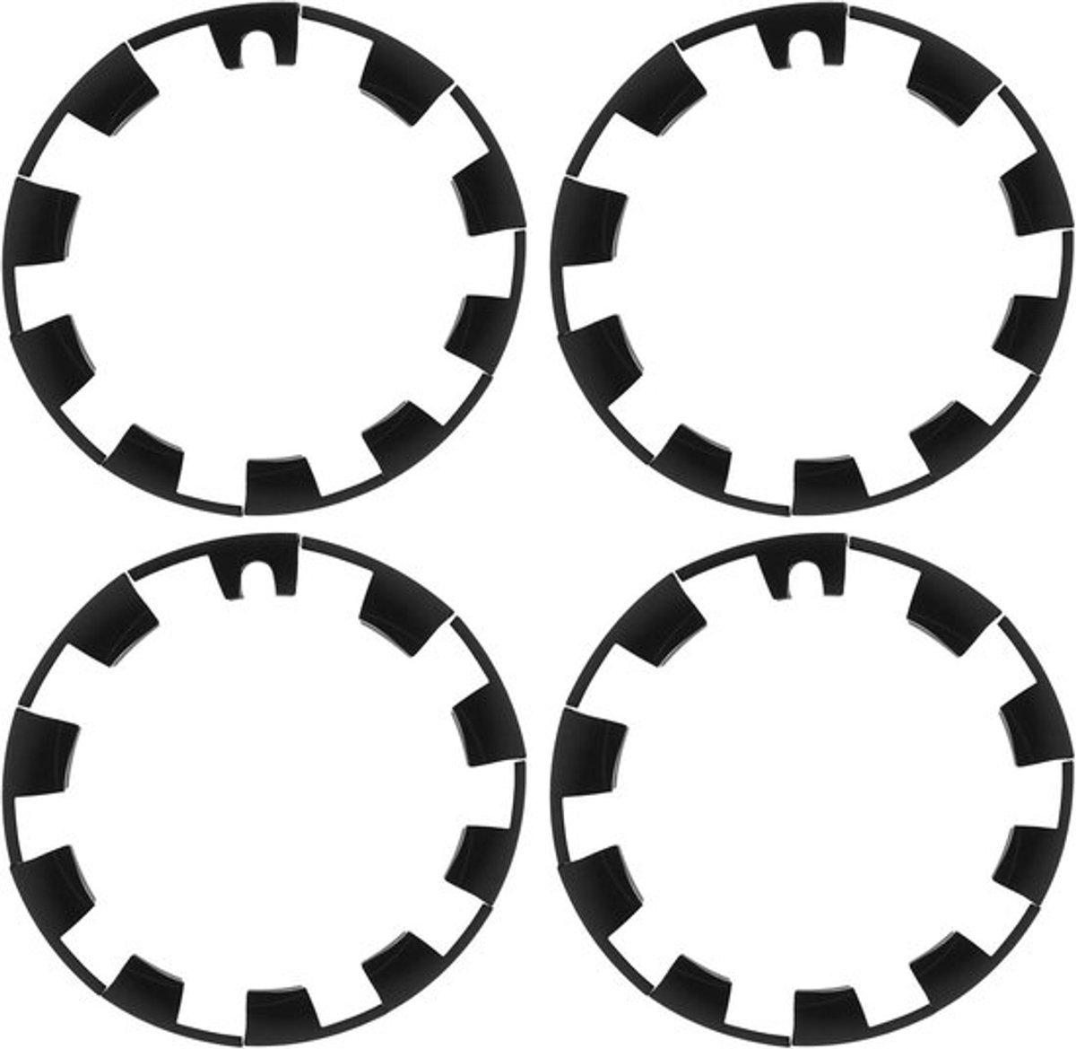 40 Stuks Velgenrand Beschermers voor Auto's - Hub Bescherming Ringen voor Model Y 2021-2023, Velgenbescherming, Auto-accessoires, Schadepreventie